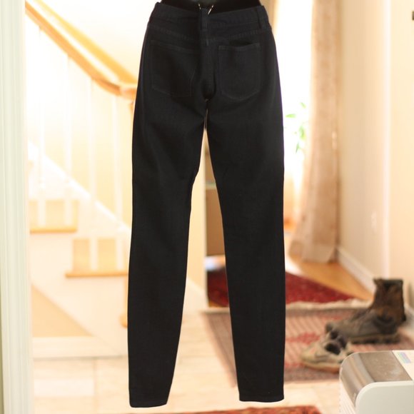 J. CREW Dark Wash Skinny Blue Jeans - Picture 2 of 3